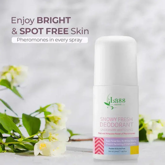 Snowy Fresh Deodorant for Underarm Freshness & Brighter-Looking Skin – Women (50 ml)