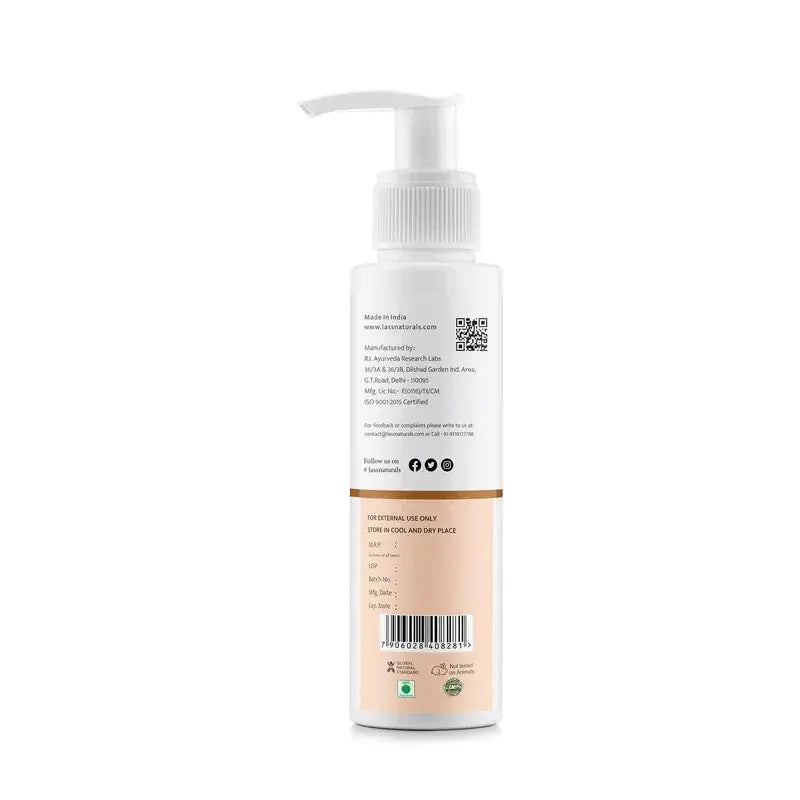 Deep Moisture & Glow Face & Body Lotion with Shea Butter, Almond & Saffron – 100 ml