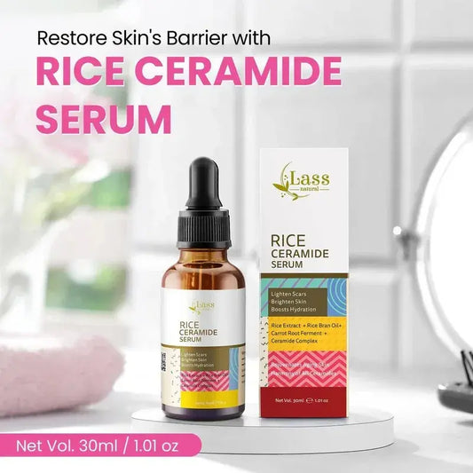 Rice Ceramide Serum To Reduce Dark Spot, Wrinkles And Improve Skin Texture(30ml)