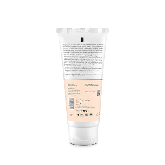 Lass Natural Papaya Walnut Facial Scrub with Papaya and Walnut 100GM