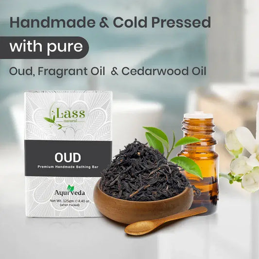 Oudh Handmade Premium Bathing Soap for Gentle Cleansing & Luxurious Fragrance