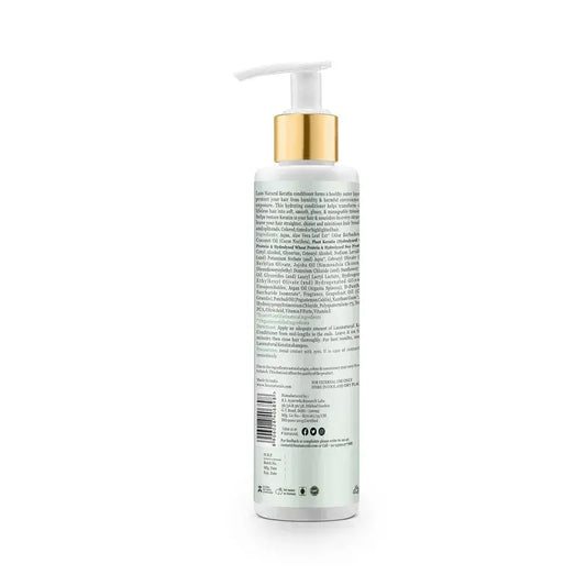 Lass Naturals Hair Smooth Keratin Conditioner to Boosts Repair & damaged hair(200ml)