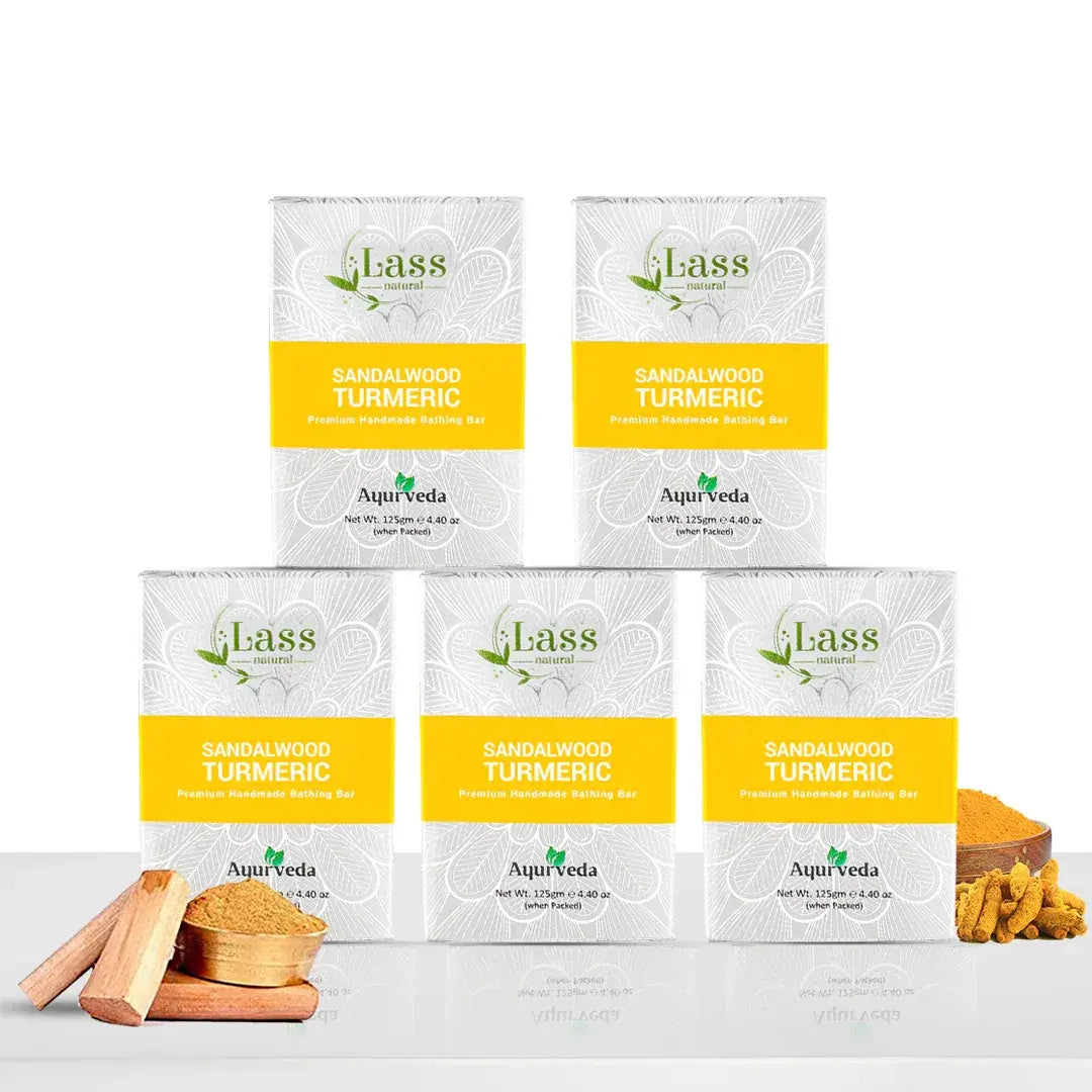 Sandalwood & Turmeric Handmade Premium Bathing Soap,125g