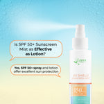 UV Shield Sunscreen MIST SPF 50+ - Buy Natural Cosmetics Online