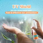 UV Shield Sunscreen MIST SPF 50+ - Buy Natural Cosmetics Online