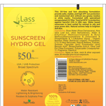 Sunscreen Hydro Gel with SPF 50+ With UVA/UVB Protection - Buy Natural Cosmetics Online