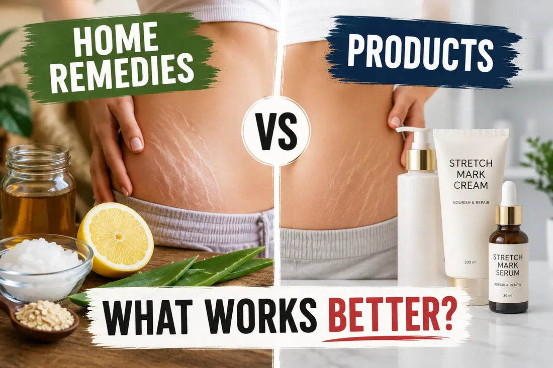 Home Remedies vs Products for Stretch Marks: What Works Better?