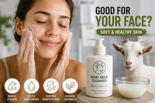 Is Goat Milk Cleanser Good for Your Face? Benefits for Soft and Healthy Skin