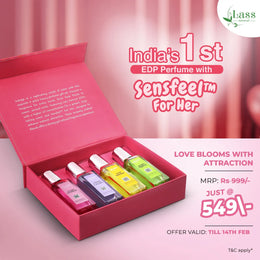 Lass Natural Perfume Gifting Pack of 4 – 20ml
