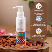 Face & Body Lotion With Shea Butter & Almond Saffron - Buy Natural Cosmetics Online