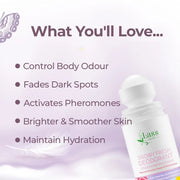 Lass Natural Snowy Fresh Deodorant Underarm Whitening for Women - 50 ML