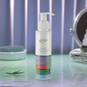 Lass Natural Brazilian Purple Clay & Cherry Face Wash for Oily & Acne-Prone Skin - Detoxifying & Brightening -100ML