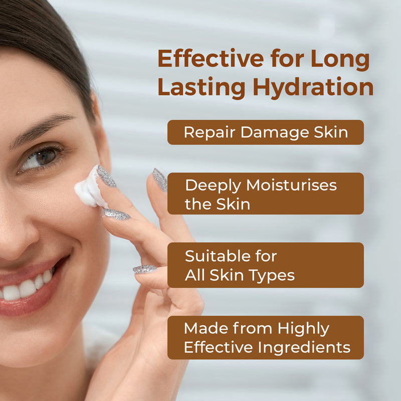 Face & Body Lotion With Shea Butter & Almond Saffron - Buy Natural Cosmetics Online