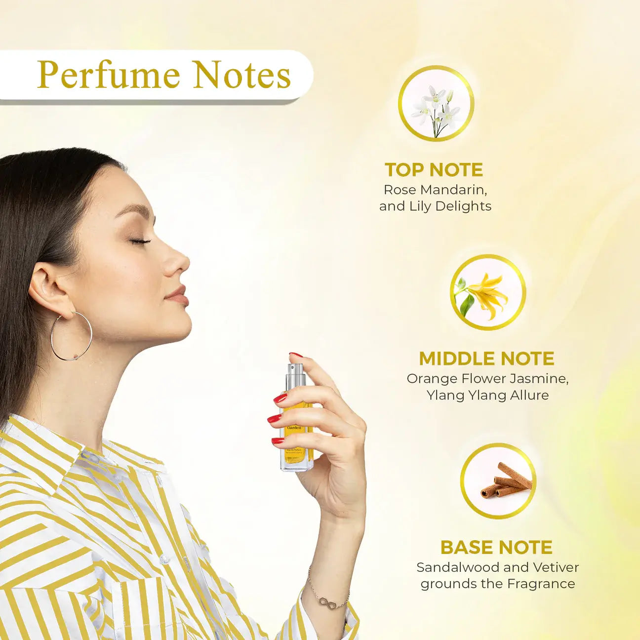 Lass Natural Jade Garden Perfume - 20ml