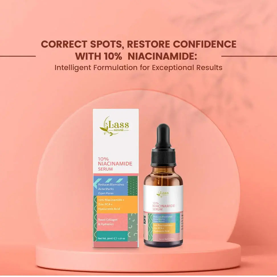 10% Niacinamide Serum for Oil Control, Pores & Acne Marks – 30 ml