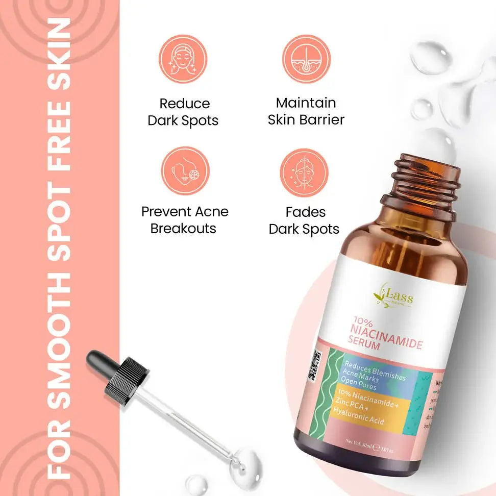 10% Niacinamide Serum for Oil Control, Pores & Acne Marks – 30 ml