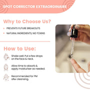 After-use skin result: smoother texture, reduced oiliness, visible clarity
