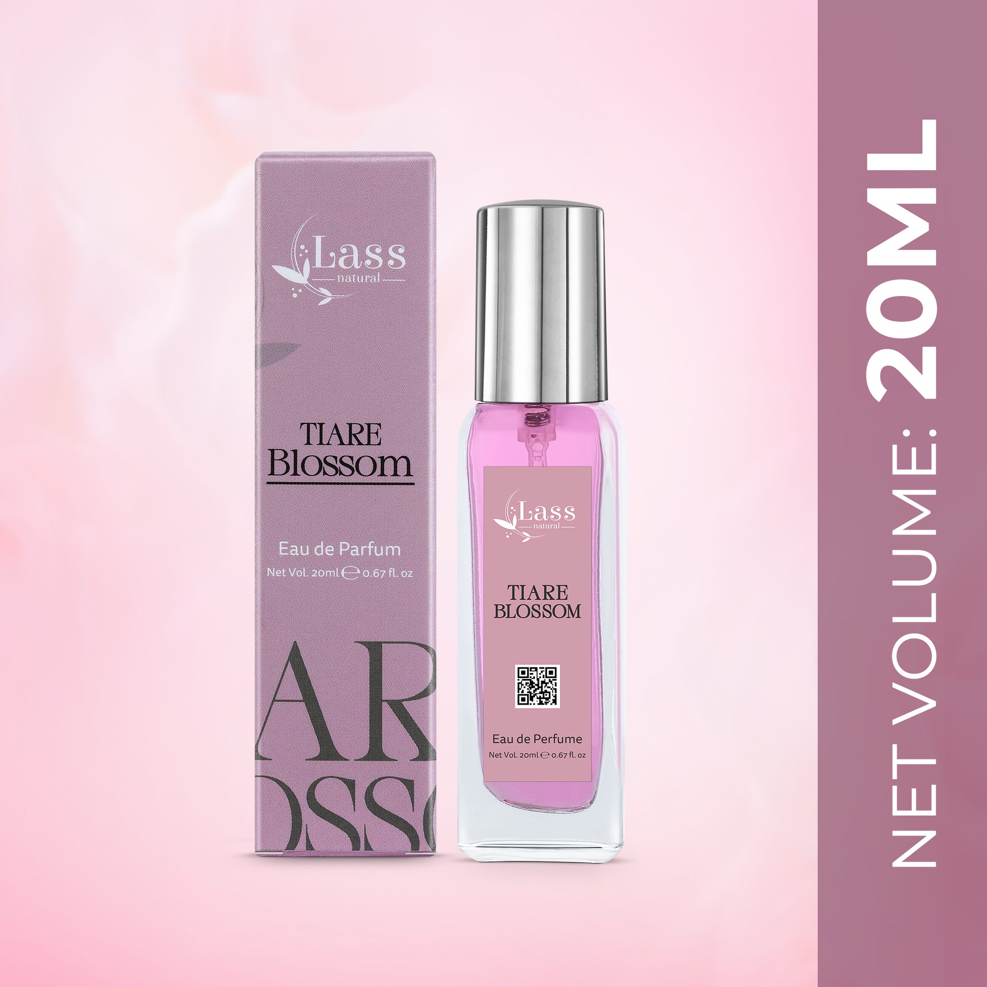 Lass Natural Tiare Blossom Perfume - 20ml  - Buy Natural Cosmetics Online