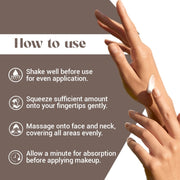 Lass Natural Dewy Glow Fluid Sunscreen SPF 50 PA++++ With Protection against UVA Rays & Skin Damage, Shine + Hydrate - SPF 50 for Dry to Normal Skin & No White Cast -50 ml