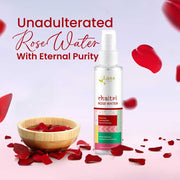 Chaitri Pure Rose Water | Reduce Redness | Boost Hydration | 100ml