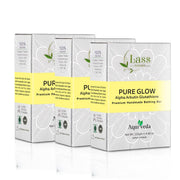 Pure Glow Alpha Arbutin & Glutathione Premium Handmade Bathing Soap, 125g