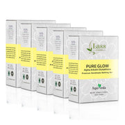 Pure Glow Alpha Arbutin & Glutathione Premium Handmade Bathing Soap, 125g