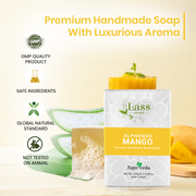 Alphonso Mango Handmade Premium Bathing Soap,125g