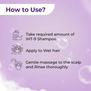 IHT9 Ayurvedic Hair Shampoo for Prevent hair fall & Control Hair Loss-Value Pack - Buy Natural Cosmetics Online