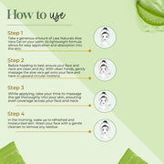 Lass Naturals Aloe Vera Gel - Head to Toe Moisturizer (500ml)