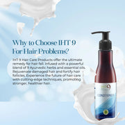 IHT9 Ayurvedic Conditioner | Hair Fall Control and Hair Growth with 9 Ayurvedic Herbs - Buy Natural Cosmetics Online