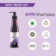 IHT9 Anti Hair Fall Ayurvedic Shampoo To Control & Prevent Hair Loss - Buy Natural Cosmetics Online