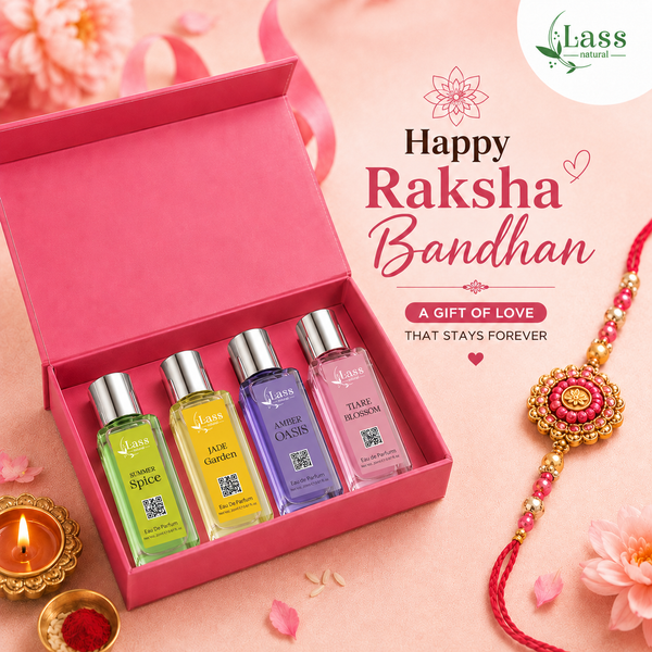 Lass Natural Perfume Gifting Pack of 4 – 20ml