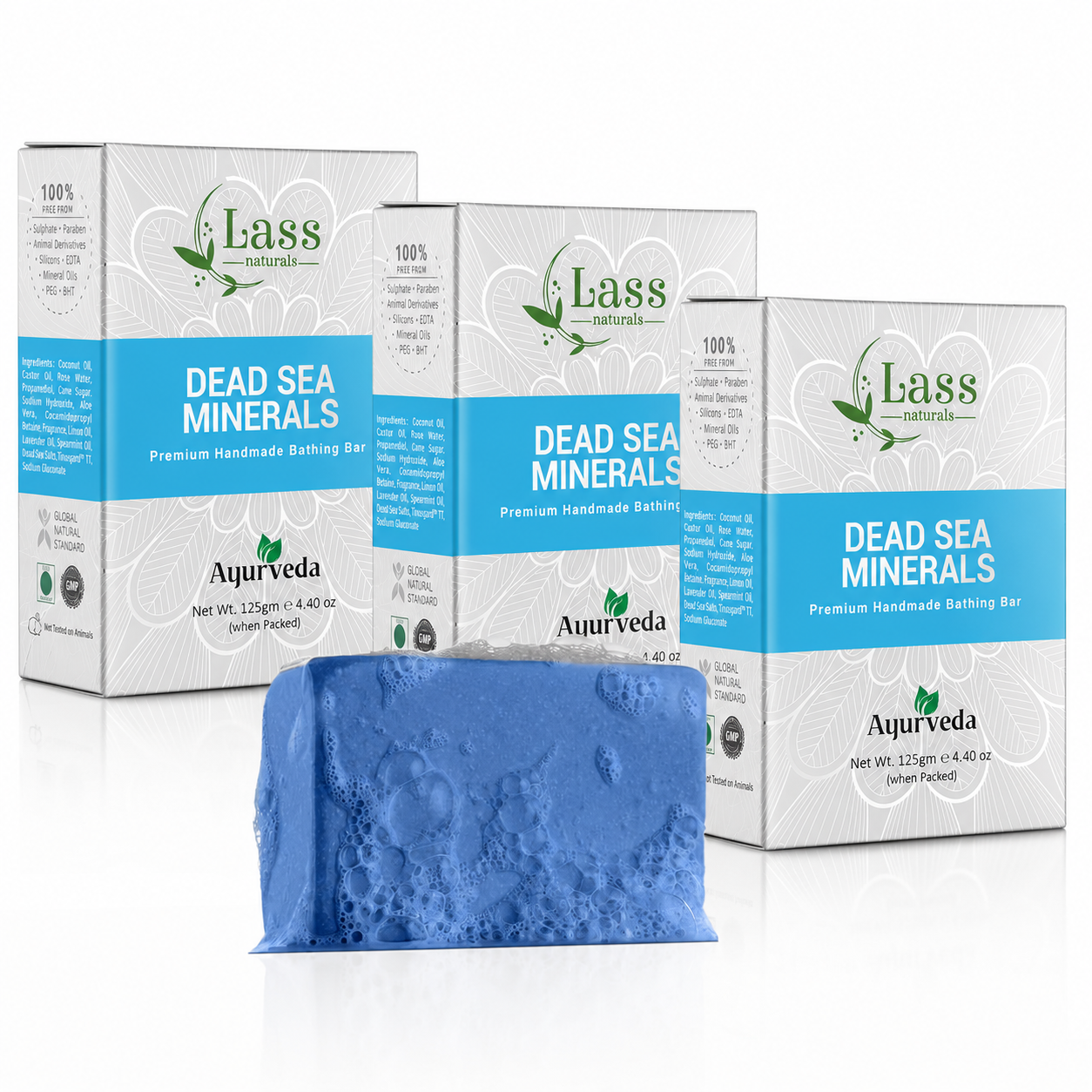 Dead Sea Minerals Handmade Premium Bathing Soap(125g)