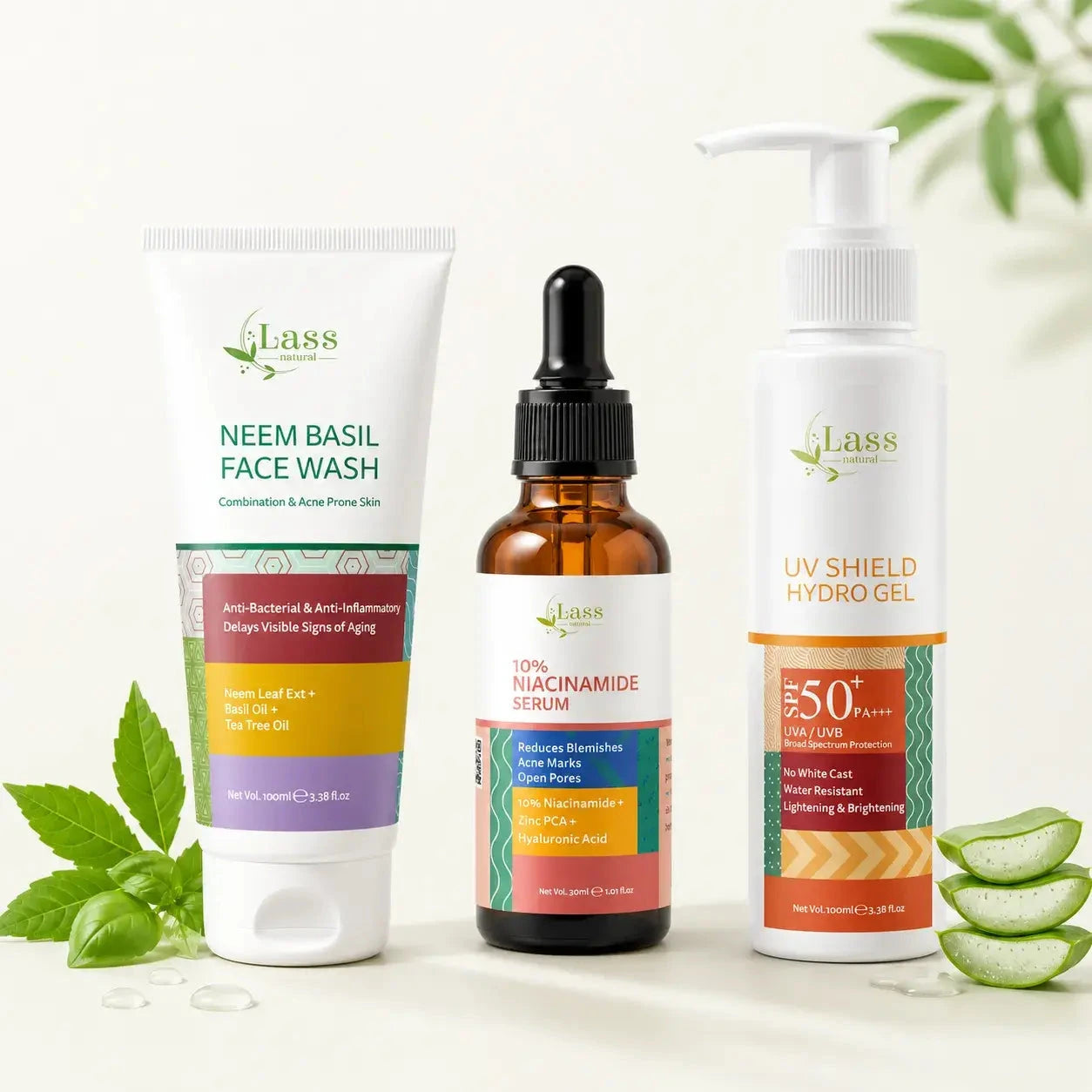 Clear Skin Routine – Acne, Pimples & Excess Oil Control Kit