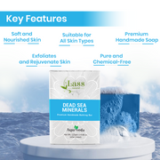 Dead Sea Minerals Handmade Premium Bathing Soap(125g)