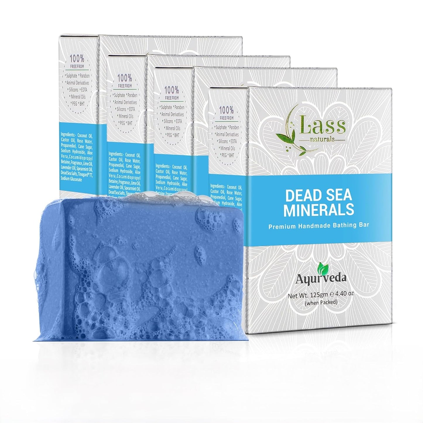 Dead Sea Minerals Handmade Premium Bathing Soap(125g)