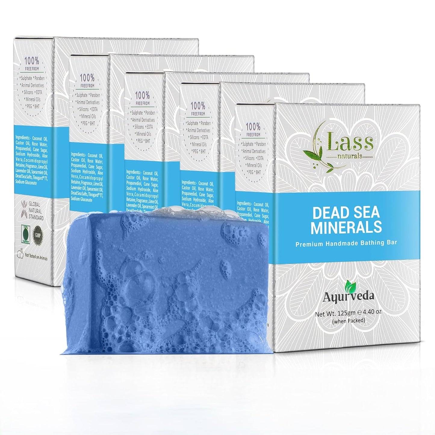 Dead Sea Minerals Handmade Premium Bathing Soap(125g)