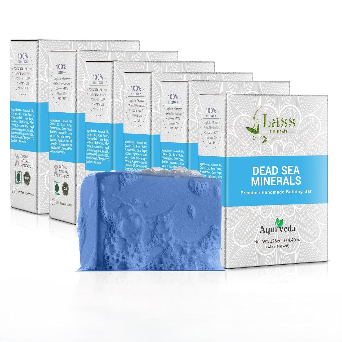 Dead Sea Minerals Handmade Premium Bathing Soap(125g)