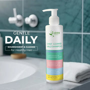 Packaging of Lass Natural Everyday Shampoo for daily use
