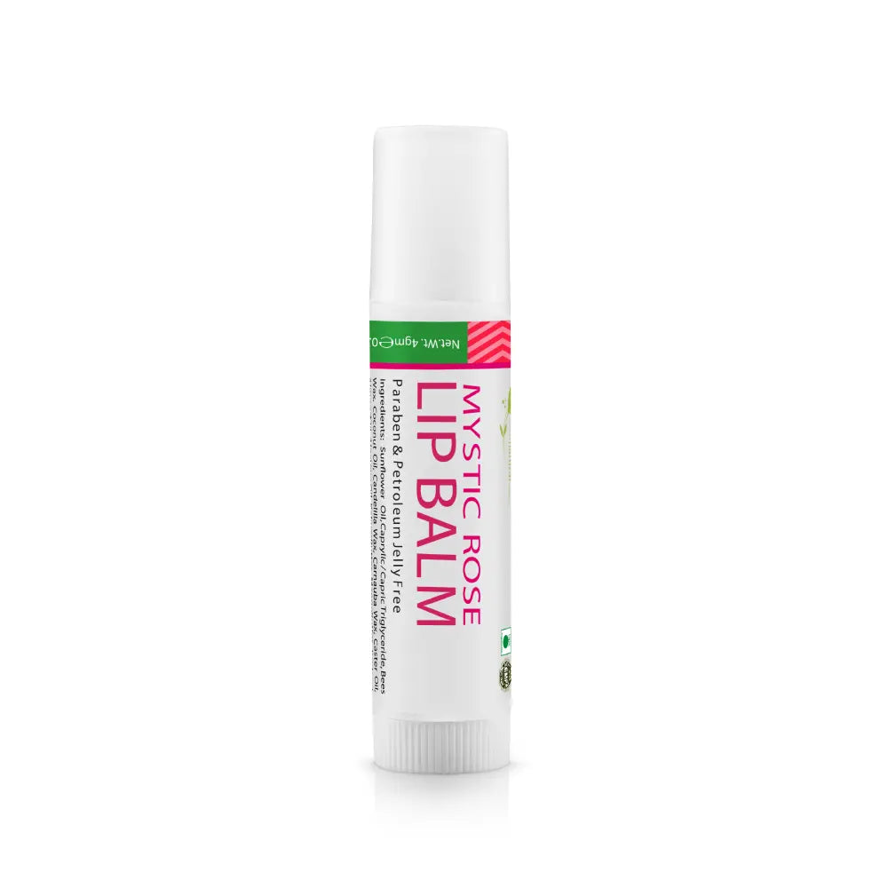 Mystic Rose Lip Balm, hydrated lips, skin care, lip care