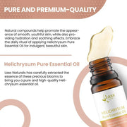 Helichrysum Pure Essential Oil for Skin Texture, Relaxation & Aromatherapy – 10 ml