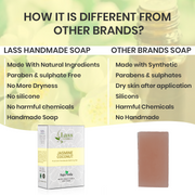 Jasmine Coconut Handmade Premium Bathing Soap,125g