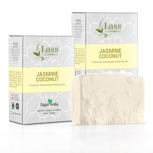 Jasmine Coconut Handmade Premium Bathing Soap,125g