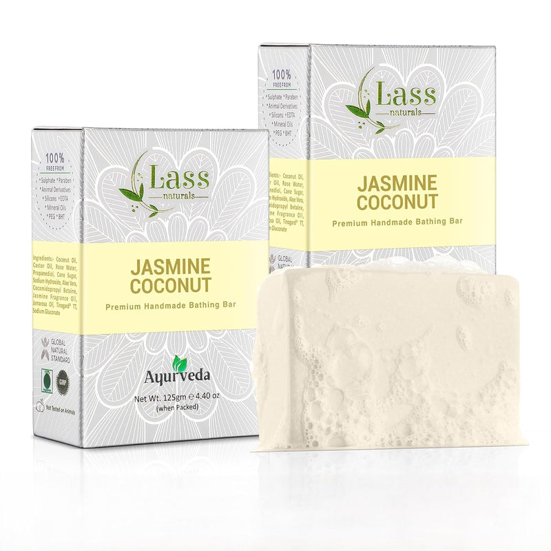 Jasmine Coconut Handmade Premium Bathing Soap,125g