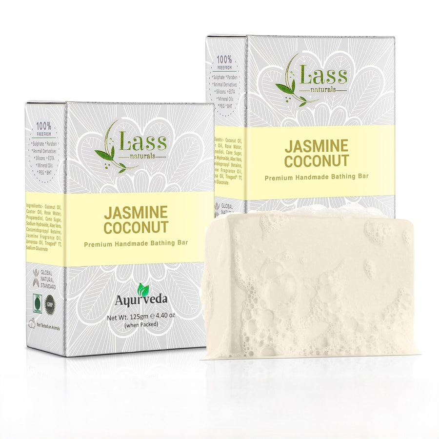 Jasmine Coconut Handmade Premium Bathing Soap,125g