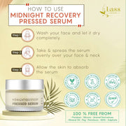 Lass Natural Midnight Recovery Pressed Serum -  50ml