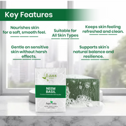 Neem & Basil Soap Handmade Premium Bathing Soap,125g