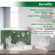 Neem & Basil Soap Handmade Premium Bathing Soap,125g