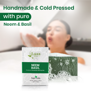 Neem & Basil Soap Handmade Premium Bathing Soap,125g