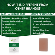 Neem & Basil Soap Handmade Premium Bathing Soap,125g